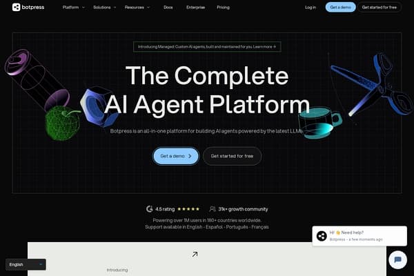 Botpress screenshot