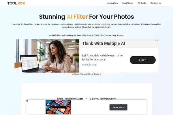 AI Filter preview