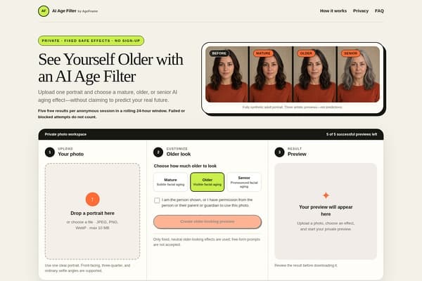 AFAI Age Filter preview