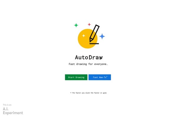 AutoDraw screenshot