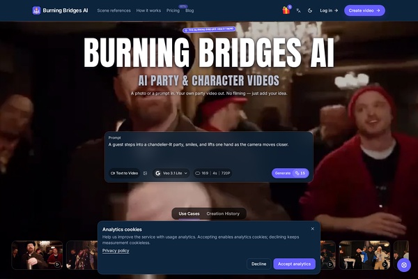 Burning Bridges AI screenshot