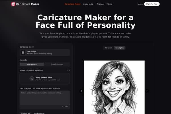 Caricature Maker screenshot