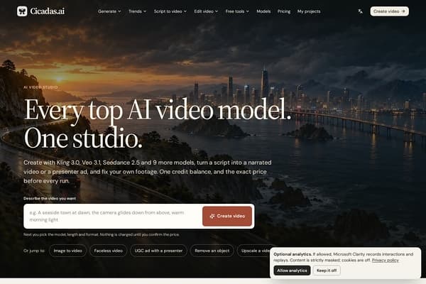 Cicadas.ai preview