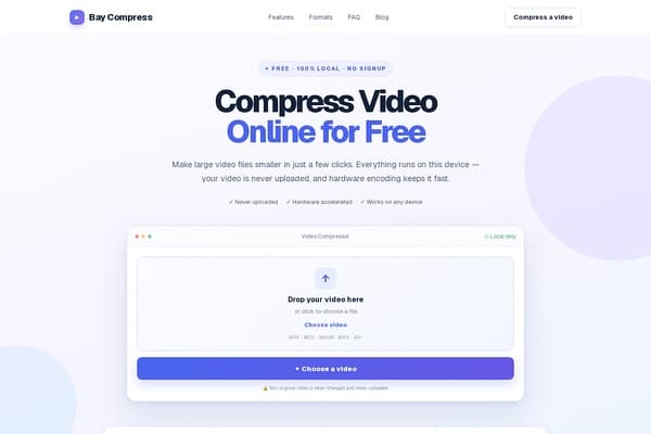 Compress Video preview