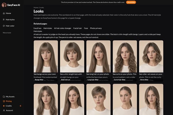 Looks by EasyFace AI screenshot