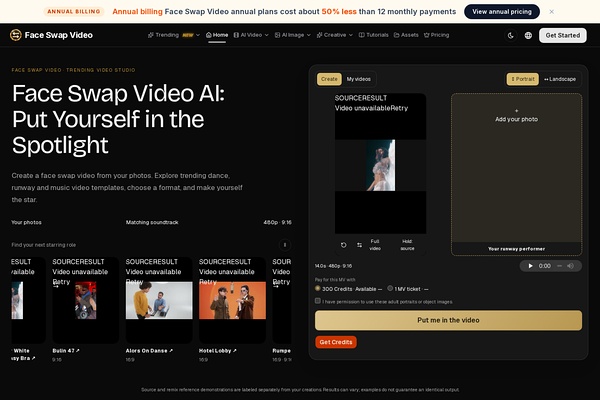 Face Swap Video AI screenshot