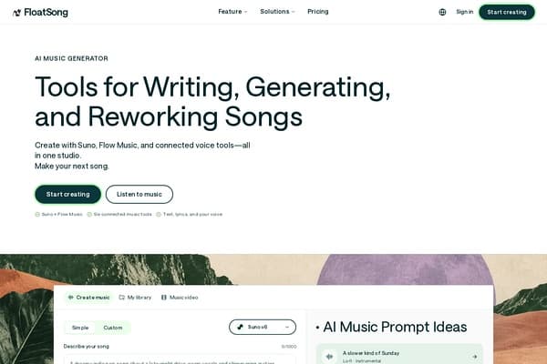 FloatSong screenshot
