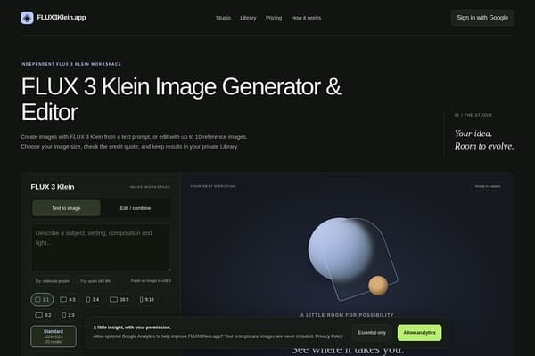 FLUX 3 Klein preview