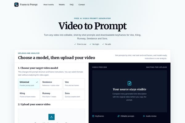 Video to Prompt preview