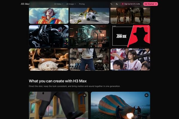 H3 Max preview