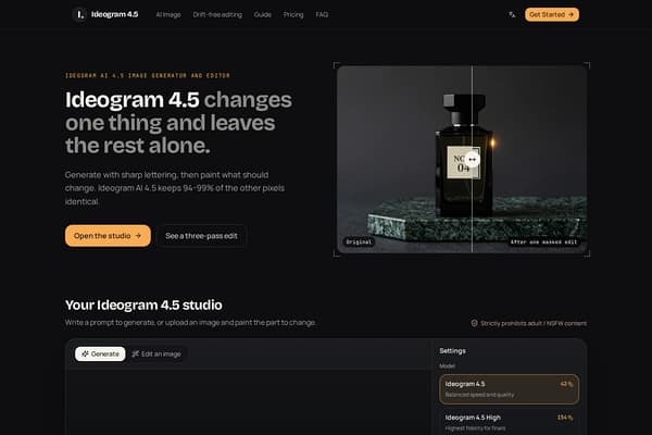 Ideogram 4.5 preview