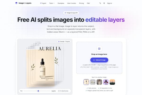 Image to Layer AI screenshot