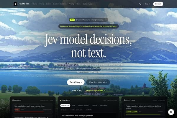JevModel screenshot