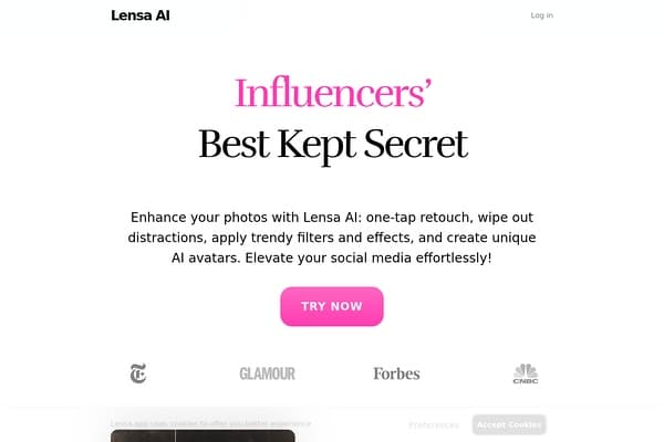 Lensa screenshot