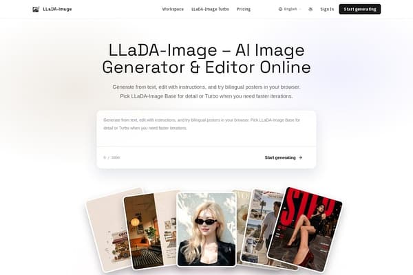 LLaDA-Image preview