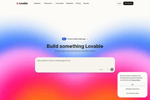 Lovable preview