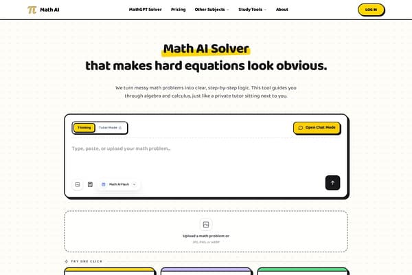 Math AI screenshot