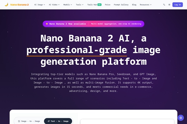 Nano Banana 2 AI preview