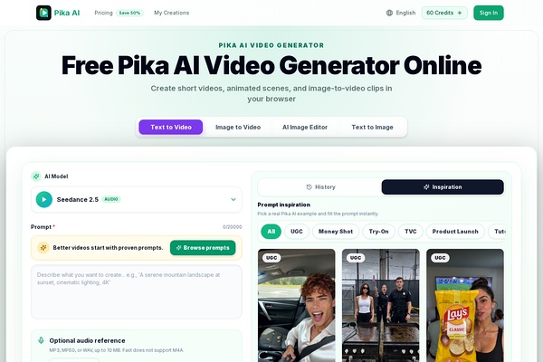 Pika AI Video Generator preview