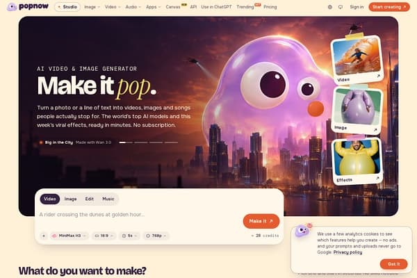 PopNow screenshot