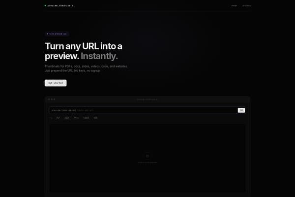 Link Preview API preview