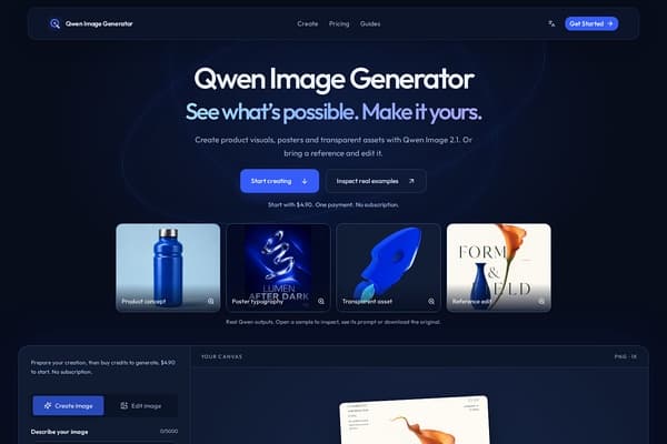 Qwen Image Generator screenshot