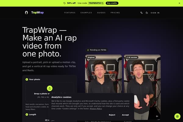 TrapWrap screenshot