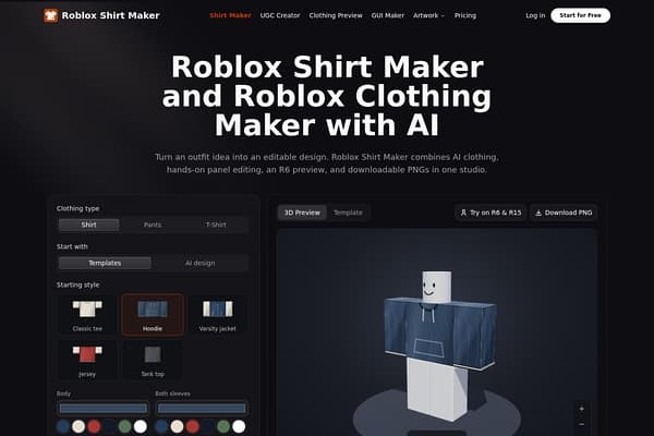 Roblox Shirt Maker screenshot
