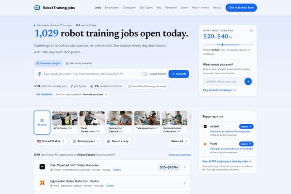 RobotTraining.jobs preview