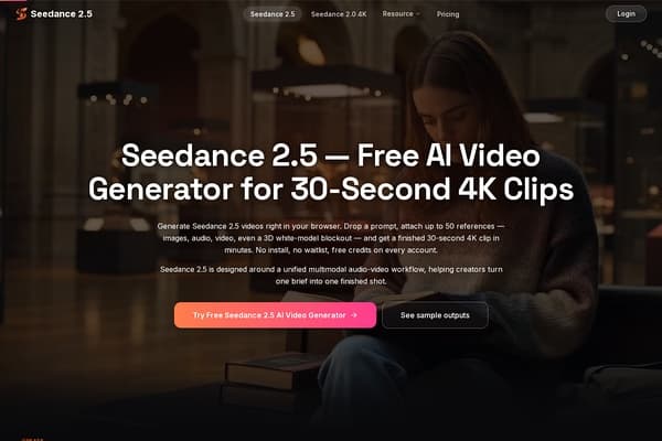 Seedance 2.5 screenshot