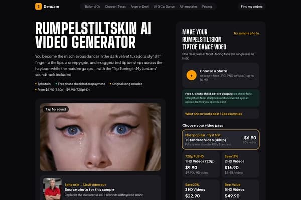 Rumpelstiltskin AI Video Generator preview