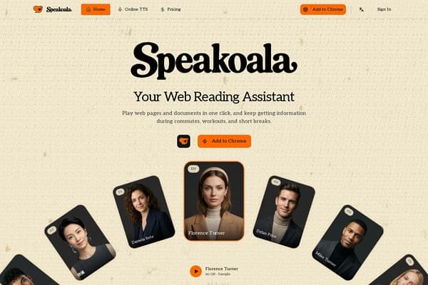Speakoala preview