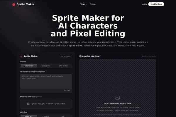 Sprite Maker screenshot