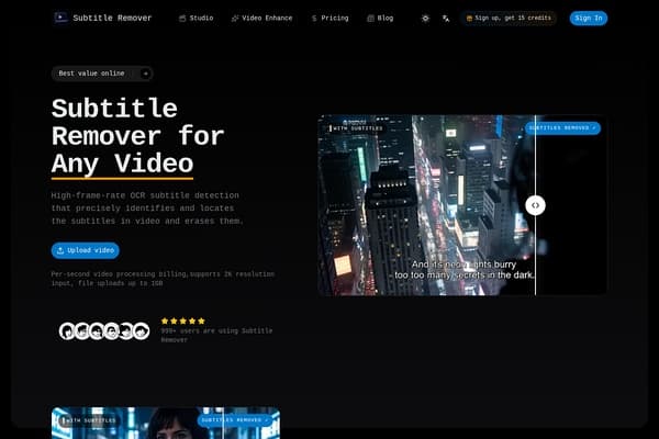 Subtitle Remover preview