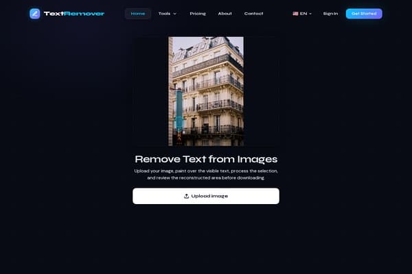 Text Remover preview
