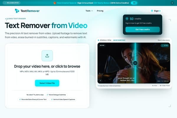 Text Remover from Video preview