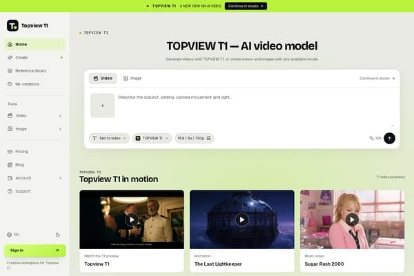 TOPVIEW T1 preview