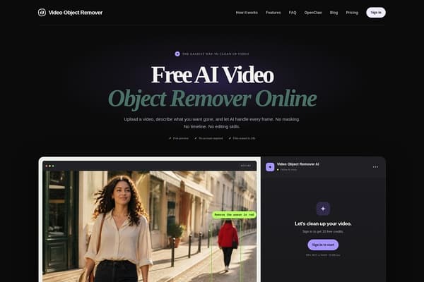 Video Object Remover screenshot