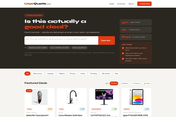 UserQuote preview