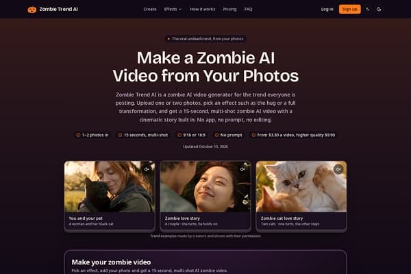 Zombie Trend AI preview