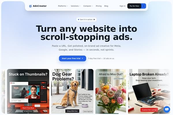 AdsCreator.com preview