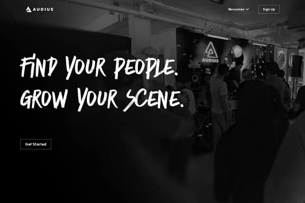 Audius screenshot