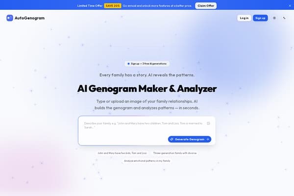 AutoGenogram preview