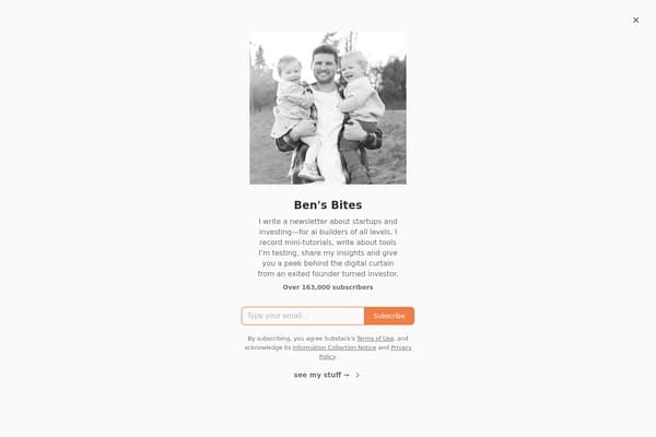 Ben's Bites preview