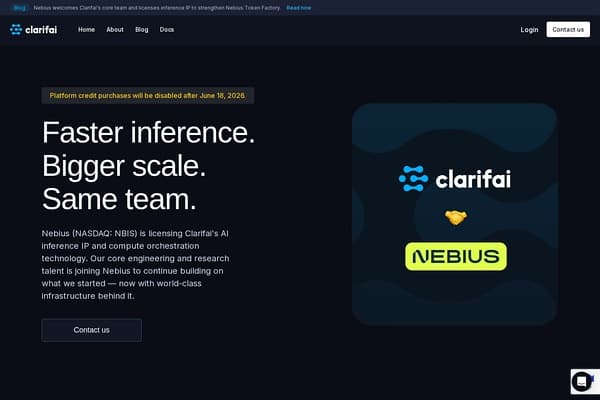 Clarifai preview