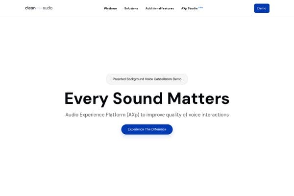 CleanAudio AI screenshot