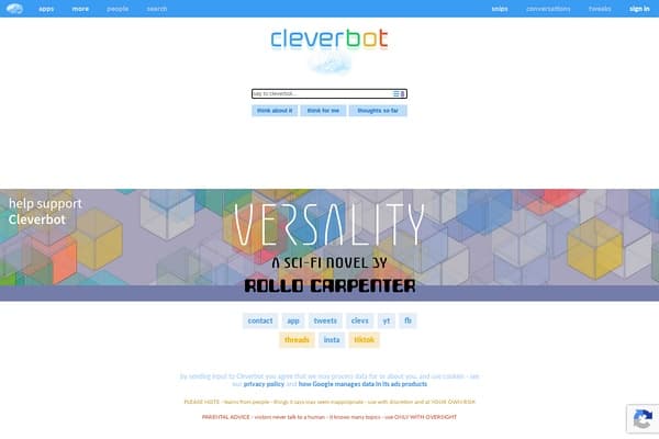 Cleverbot screenshot