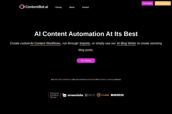 ContentBot preview