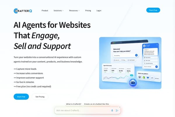 CrafterQ AI preview