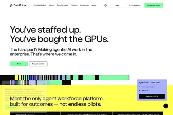 DataRobot screenshot